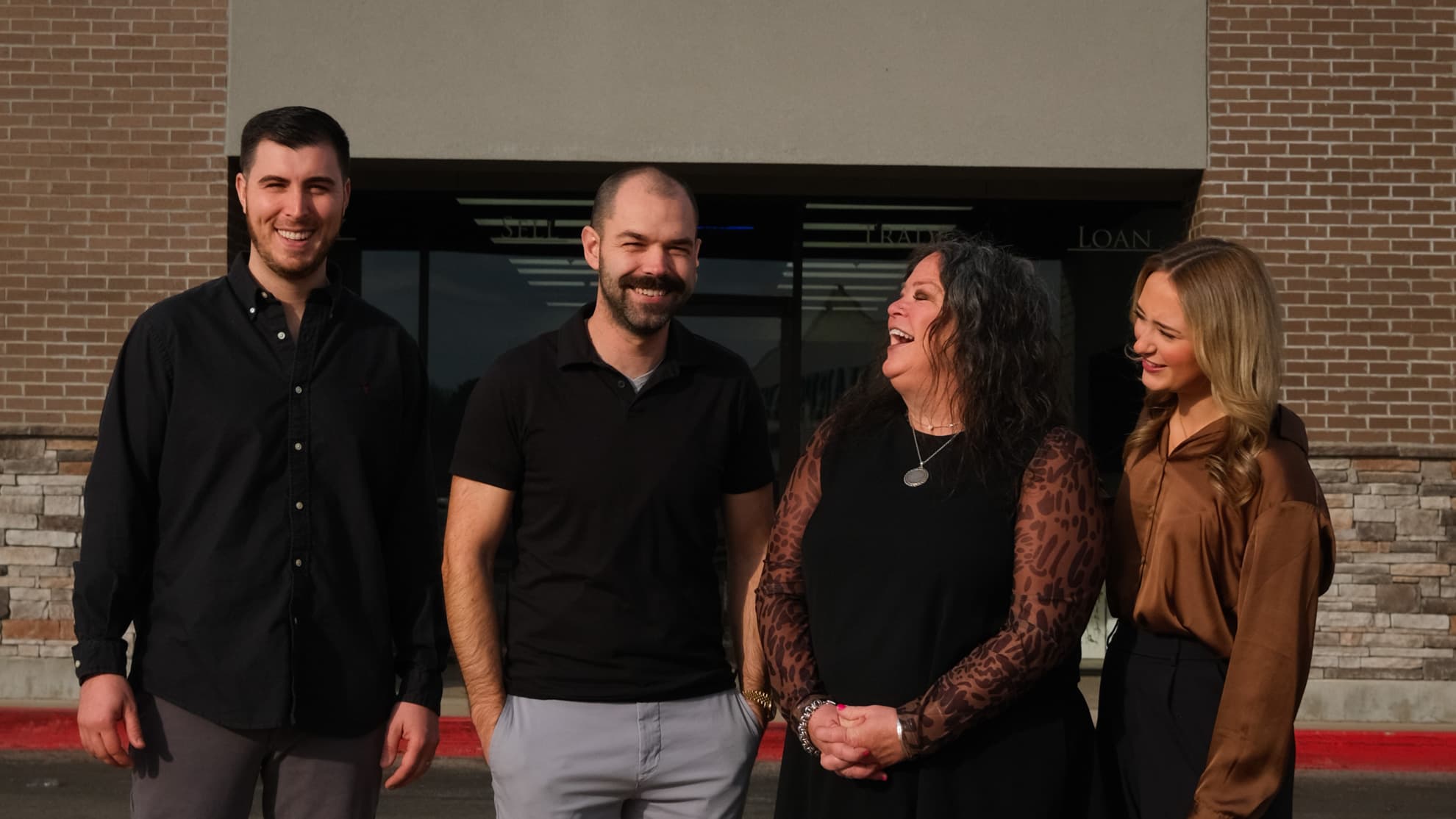 Gold & Diamond Company team photo inside the Rogers, Arkansas showroom